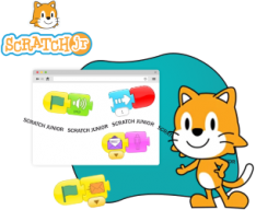 Основы программирования Scratch Jr - Школа программирования для детей, компьютерные курсы для школьников, начинающих и подростков - KIBERone г. Дзвели Тбилиси