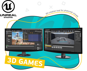 Unreal Engine 4. Игровой движок - Школа программирования для детей, компьютерные курсы для школьников, начинающих и подростков - KIBERone г. Дзвели Тбилиси